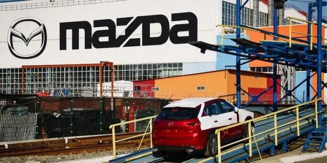 завод Mazda в США запчасти