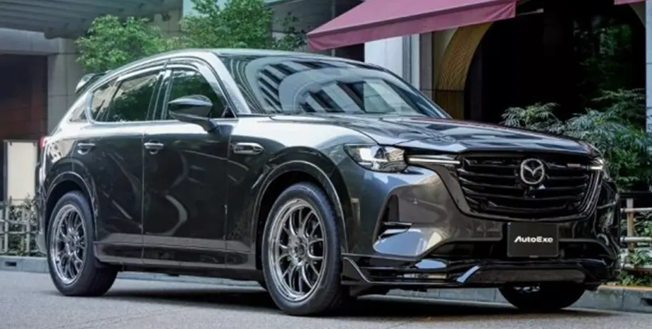 Новый кроссовер Mazda CX-60 получил яркий тюнинг